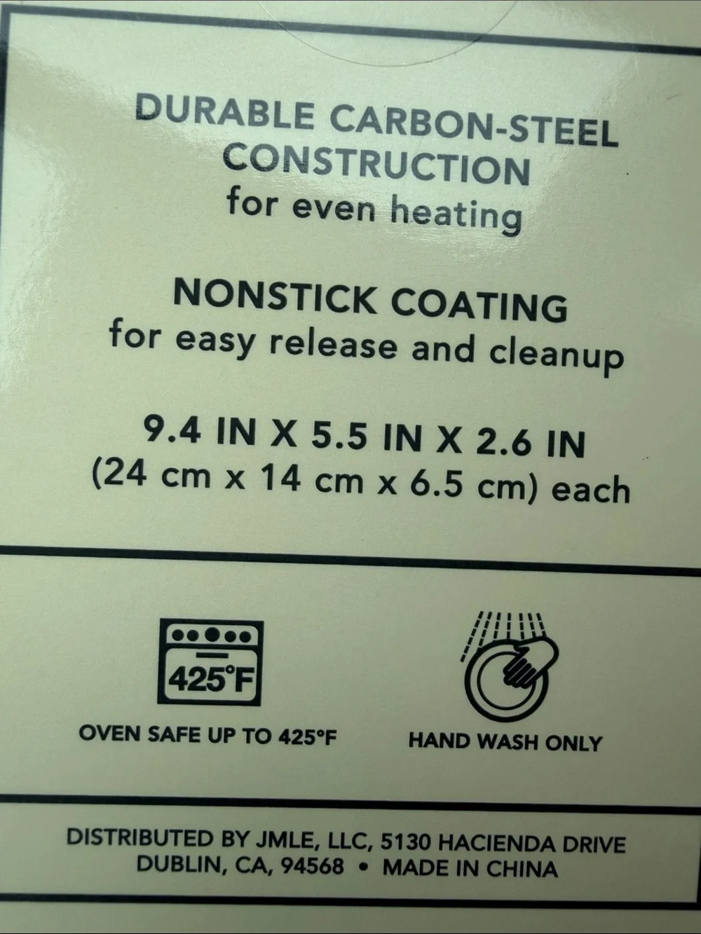 COOK’S Supply Two Gray Speckled Non-stick Loaf Pans 2 pack